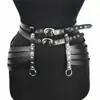 Produtos STD Europeus e Americanos: corrente de couro para calças, corrente corporal, acessório SM de bondage