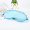 Mascarilla de Seda de Doble Cara para Dormir, Aviación, Transpirable, Bloqueadora de Luz, Compresa Caliente de Seda de Morera, Compresa Fría, Mascarilla de Seda de Hielo al por Mayor