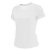 Top Esportivo de Secagem Rápida para Afinar a Cintura, Visual Esportivo, Roupa de Yoga, Camiseta de Manga Curta, Malha Respirável com Emenda, Costas Bonitas, Roupa de Fitness
