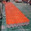 Fabricante de Foshan Telha de Resina Sintética Asa Novo Material Telha Verde Pequena Telha Plástica Materiais de Construção para Telhado de Casa Antiga