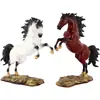 Caballo de Guerra Pintado de Latón - Éxito Instantáneo Caballo del Zodiaco Adorno Decorativo para Oficina en Casa