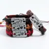 Regalo Creativo para el Día de San Valentín Simple Retro Aleación Tejida Una Flecha Perforando Corazón Pulsera de Piel de Vaca Joyería para Parejas Regalo