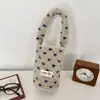 511272 Taza de Amor Rellena Funda para Taza Portátil Bolsa para Taza de Bebida para Salir Funda Térmica Bolsa Tote para Artículos Varios Bolsa para Taza de Té de Leche