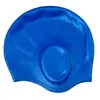 Touca de Natação de Silicone Protetora para Orelhas para Homens e Mulheres, Touca de Natação Grande à Prova d'Água para Adultos, Sem Apertar, Venda Direta da Fábrica, Touca de Natação Personalizada