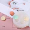 Molde de silicona para hacer velas de aromaterapia con forma de pastel redondo de 4 pulgadas, ideal para repostería occidental, pequeñas velas de postre de imitación de aire fresco.
