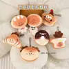 Colgante de Peluche Dulce Muñeca Linda Llavero Mini Pan Estilo DIY Regalo Pequeño de Fin de Año Venta al por Mayor Creativo Anime