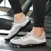 Nuevos zapatos de playa para parejas, zapatos de secado rápido, zapatos de cinco dedos para natación al aire libre transfronterizos para hombres y mujeres, zapatos para vadear, zapatos para hacer snorkel