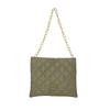 Bolso de mujer con relleno de algodón estilo coreano, otoño e invierno 2023, nuevo bolso informal con cadena de rombos, bolso de hombro para mujer, bolso de mano para llevar debajo del brazo
