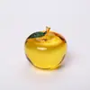 Manzana de Cristal Navideña Transfronteriza Regalo Decoraciones Creativas Adornos del Día de San Valentín Fruta de la Paz Diamante Colorido Adornos
