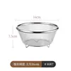 Mimu Kitchen Stainless Steel Fruit Washing Basket, Draining Basket, Vegetable Washing Basin, Bowl Filter Mesh, Rice Washing Tool