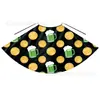 St Hecho a Medida de Fábrica. Capa Infantil Verde Estampada del Día de San Patricio, Capa de Disfraz de Atrezo para Actuación Estilo Europeo y Americano para Niños y Niñas