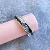 Anillo para Hombres Mayores Apertura Ajustable Estilo de Corte para Mujeres Diseño Retro de Nicho Marca de Moda Anillo de Estilo Frío Dedo Índice