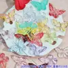 Cientos de Accesorios de Vidrio Mezcla y Combina DIY Pulseras Hechas a Mano, Horquillas para el Cabello, Collares, Perforación de Agujero Recto, Fabricantes Mayoristas de Cuentas Espaciadoras