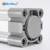 Cilindro Neumático Estándar Shenwei Snway Si Pequeño Alto Empuje Sai32/40/50/63/80/100/200-S