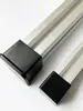 Capas Espessas de Borracha PVC Antiderrapantes para Pés de Mesas e Cadeiras, Capas Antiderrapantes para Pés de Tubo Quadrado, Capas para Pés de Cadeiras Dobráveis