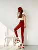 Versión Coreana Estilo Lulu Leggings Cropped Delgados de Cintura Alta para Primavera y Otoño para Mujeres Pequeñas Pantalones Tiburón