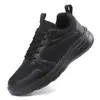 Sapatos Masculinos Totalmente Pretos, Novos Tênis Leves Antiderrapantes para Primavera e Verão, Sapatos Macios de Cano Baixo para Restaurante, Hotel, Trabalho, Cozinha, Sapatos de Trabalho para Mulheres