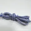 Suministro Listo de Cordón de Poliéster Trenzado Redondo de 5 mm con Patrón Vertical de Colores Vivos Cordón de Cuerda para Cintura de Pantalones Colgante de Paracord