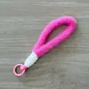 Lanyard de Muñeco de Peluche Colorido para Teléfono, Correa Corta para Muñeca, Llavero para Funda de Teléfono, Correa Antiperdida, Accesorio para Bolso