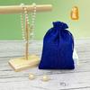 Bolsas de Linho Coloridas com Cordão para Atacado com Logo Impresso, Bolsas de Armazenamento com Cordão, Bolsas para Joias, Bolsas de Maquiagem