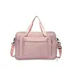Bolsa de viagem estilosa e versátil para viagens curtas, com compartimento separado para itens molhados e secos, um compartimento para sapatos e uma alça para transporte fácil, adequada para atividades ao ar livre, acampamento e fitness