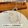 Colgante de Lentejuelas Rosa Fresco y Dulce Estilo Girly Cadena para Teléfono Móvil con Lazo Cordón con Lazo de Flor de Tulipán Colgante para Bolso