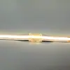 Conector sem Solda para Fita de LED de 2 Pinos de Baixa Tensão, Conector de Canto Cob sem Área Escura, Conector de Canto com Cabeça de Cristal