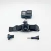 Casco de Seguridad Hueco Soporte para Ciclismo Tiro Gopro13 Correa Fija para Casco de Bicicleta Accesorios para Cámara Deportiva