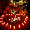 Velas Electrónicas para Decoración de Lugares de Cumpleaños y Bodas 2026 Decoración Festiva Transfronteriza para Pedir Deseos en el Día de San Valentín Chino