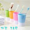 Imprimible LOGO Estilo Japonés Simple Creativo Taza para Pinceles Taza para Enjuague Bucal Taza para Beber Taza de Doble Color Taza para Pareja Almacenamiento