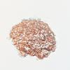 Polvo de Uñas Fragmento Oro Rosa Color Mágico Maquillaje Dorado Polvo Escama de Pescado Pegamento Termofusible Polvo Flash Cera Pintura Fuego Polvo Rosa Oro Venta al por Mayor