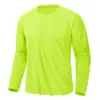 Camiseta Tacvasen con Protección Solar UPF 50+ para Hombre, Secado Rápido, Manga Larga, Camiseta Deportiva, Tops Deportivos de Rendimiento