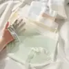Calcinhas de Renda de Seda de Gelo Leves e Doces de Verão, Seda de Gelo com Entrepernas Estendida, Sem Costura, Respirável, Frescas, Alta Elasticidade, Não Apertam