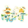 Ímãs de geladeira com fonte metálica, ímãs de geladeira temáticos de cidade, produtos culturais e criativos, ímãs de geladeira de Xuzhou, lembrancinhas de viagem no atacado