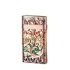 Nuevo Encendedor Floral Colorido en Relieve con Llama Roja, Encendedor de Cigarrillos a Prueba de Viento, Encendedor de Regalo de Alto Valor para Comercio Transfronterizo