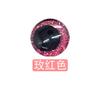 Ojo de Cristal con Purpurina de Resina Pupil Flash Estéreo Ojo de Luna 3D Juguete de Animal de Peluche Accesorios de Plástico Ojo Bizco