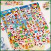 Pegatinas de Espuma Pegatinas Navideñas Pegatinas Creativas de Bricolaje para Niños Regalos para Fiestas Navideñas Venta Caliente Transfronteriza