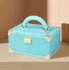 Caja de Regalo Plegable de Lujo Ligero, Acompañamiento Portátil de Gama Alta para Inauguración de Casa, Caja de Regalo Estilo Ins, Caja de Cuero, Caja Vacía, Personalización al por Mayor