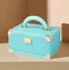 Caja de Regalo de Mahjong Estuche de Cuero Hecho a Medida Caja de Empaque de Cuero PU de Alta Gama para Uso Portátil al Aire Libre, Caja de Almacenamiento de Mahjong Edición de Año Nuevo Chino