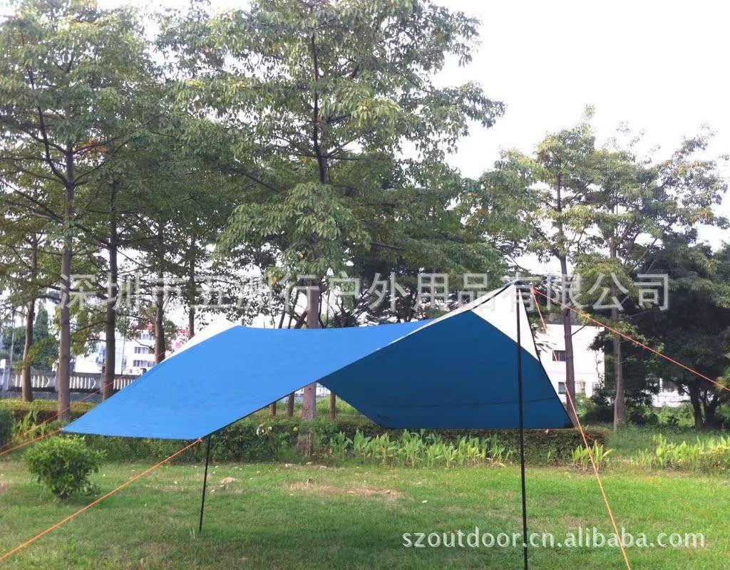 五洲风情野营4X4米遮阳天幕400X400