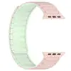 Adecuado para iWatch Apple Watch Generación 1-S10 Correa Magnética de Silicona Recta de Dos Colores en Stock