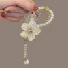 Coreia do Sul Strass Metal Grab Clip Pérola Borla Grampo de Cabelo Trigo Elegante Grampo de Cabelo Shark Clip Acessórios de Cabelo