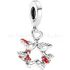 Panjia Dora Prata S925 Série Mickey e Minnie Deus da Riqueza Cupido Pulseira Pulseira Pingentes Acessórios DIY