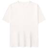Código europeo y americano hombres hombro caído americano suelta algodón camiseta hombres marca de moda color sólido manga corta transfronteriza personalizada 240G