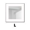 Pintura Decorativa Moderna Simple Blanco y Negro Abstracta Arquitectónica de Ajuste Suave Comedor Sala de Estar Dormitorio Nórdica Pintura Mural para Pared de Fondo