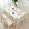 Mantel, Mantel de Plástico para Mesa de Comedor sin Lavado, Mantel Rectangular para Sala de Estar y Mesa de Café, Cubierta de Mesa