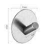 Colgador de Mopa con Gancho, Estante de Acabado para Colgar en la Pared, Clip para Escoba de Baño sin Taladro, Hebilla Fija Artefacto