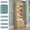 Vitrina de Cosméticos Europea de Pie Comercial Boutique Salón de Uñas Barbería Salón de Belleza Contenedor Vitrina de Exhibición de Productos