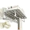 Porta-toalhas sem furar para banheiro, cabide de toalha para vaso sanitário, prateleira de banheiro, conjunto de acessórios de ferragens para banheiro