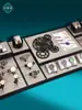 Zhongmeida Exhibidores de Relojes de Cuero Exhibidor de Mostrador Soporte para Relojes Soporte de Exhibición Portafotos Transmisión en Vivo Bandeja para Relojes